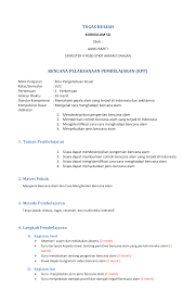 Vii (tujuh)/2(dua) alokasi waktu : Rpp Ips Sd Kelas 6