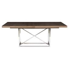 Check spelling or type a new query. Lex Dining Table Ash Wood Top Custom Finish Stainless Steel Base Luxe Home Company
