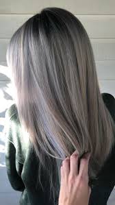 Black And Platinum Blonde Balayage Silver Platinum Blonde Balayage On Black Hair In 2020 Platinum Blonde Balayage Hair Styles Black Hair Balayage