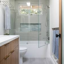 So, if you've got spare tiles from a recent project or need help covering up old tiles, read on for our 20 favourite diy ideas using tiles. On Trend 75 Glass Tile Bathroom Pictures Ideas August 2021 Houzz