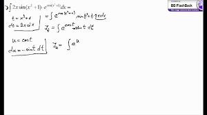 Calcul integral, schimbare de variabila (lic_schimbaredevariabila_ex6). Integrarea Prin Schimbare De Variabila Youtube