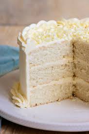 I always thought that there were so many of these recipes out there that i'd stick to more. White Wedding Cake Recipe Girl
