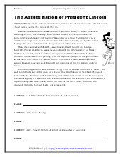 Explaining What You Read Worksheets