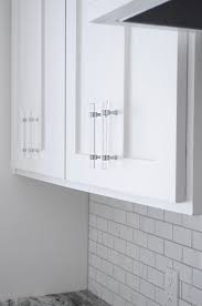 Affordable Lucite Cabinet Pulls Review Monica Wants It Shaker Kitchen Cabinets White Shaker Kitchen Cabinets White Shaker Kitchen