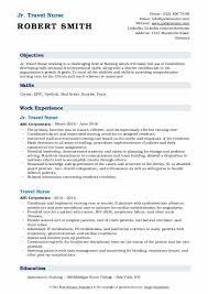 Jul 07, 2021 · per week the average salary for a travel nurse is $1,979 per week in the united states and $13,750 overtime per year. Travel Nurse Resume Samples Qwikresume