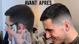 Coupe homme, avec un dégradé bas à blanc, appelé skinfade. Explications D Un Degrade A Blanc En 5 Minutes Youtube