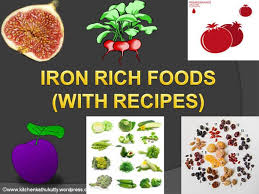 Beef, chicken, fish, turkey, pork and others all contain iron in amounts of around 2 mg per approximately 100 grams. Iron Rich Foods Kitchen Kathukutty