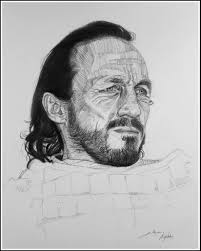 Shading volume with pen and hatching techniques