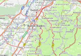 Regenradar mit allen infos zu regen, niederschlagsmenge und regenrisiko für heute auf der regenkarte bei wetter.de. Michelin Landkarte Baden Baden Stadtplan Baden Baden Viamichelin