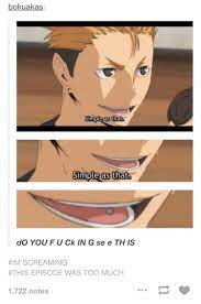 Terushima Haikyuu Haikyuu Meme Haikyuu Funny