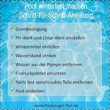 Pool Winterfest Machen Schritt Fur Schritt Anleitung