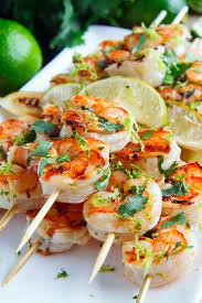 Cilantro Lime Grilled Shrimp Recipe Summer Shrimp Recipes Recipes Marinated Grilled Shrimp