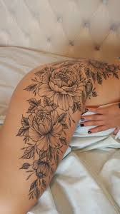 You can get weird, odd or even k!nky tattoos too on the thigh. 27 Floral Thigh Tattoos Ideas Floral Thigh Tattoos Tattoos Hip Tattoo