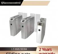 1.5mm SS304 Sliding Gate Turnstile Meet Ada Lane Standard