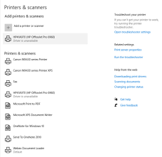 Open the document you wish to send using any application. Hp Officejet Pro 6968 Won T Print After Windows 10 Update Hp Support Community 8116927