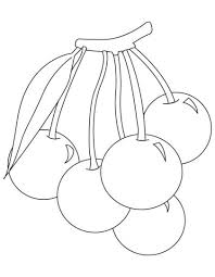 And the best part is that you can print it on any type of paper you want! Bunch Of Cherries Coloring Pages Download Free Bunch Of Cherries Coloring Pages For Kids Best C Fruit Coloring Pages Cherry Coloring Page Coloring Drawings