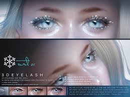 Extract the two files within the. 3d Eyelashes F Snow By S Club From Tsr Sims 4 Downloads
