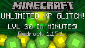 New Working Minecraft Unlimited Xp Glitch Method Get To Level 30 In Minutes Bedrock Ps4 Xbox Youtube