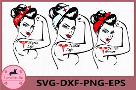Download Nurse Life Svg Nurse Power Svg Nurse Life Rosie Svg 433016 Cut Files Design Bundles