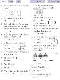 Each sheet contains 12 questions, and is provided with an answer sheet. Mental Math Grade 1 Day 45 Mental Maths Worksheets Math Pages Mathematics Worksheets