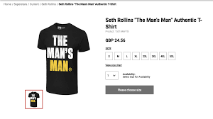 Wwe Releases New Questionable Seth Rollins T Shirt Wrestletalk