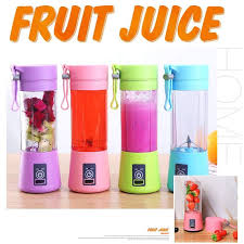 380ml 4 6 Blades Portable Electric Fruit Juicer Usb Multifunctional Smoothie Maker Blender Machine Sports Bottle In 2020 Fruit Juicer Smoothie Blender Smoothie Makers