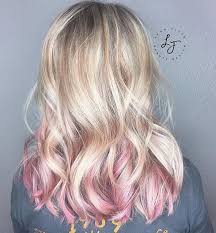 Instagram Photo By American Salon Magazine Jul 5 2016 At 2 32pm Utc Pink Blonde Hair Hair Styles Blonde With Pink