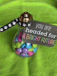 Candy Bulb Graduation Party Favors — Nourish & Charm