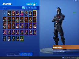 Fortnit Account Random 10 100 Skins 0 1500 Vbucks Instant Delivery Ebay Fortnite Blackest Knight Epic Games Fortnite