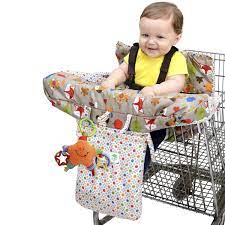 Amazon Com Jeep 2 In 1 Shopping Cart Cover High Chair Cover High Chair Cushion Baby Grocery Cart Cover Infant High Chair Cover Safety Harness Cart Cover Toddler Universal Size Essentials Pocket Baby
