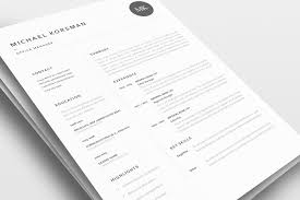 classic resume template [120220