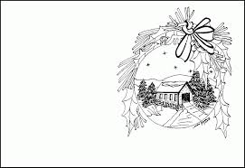 This pack of coloring pages is a free printable! Christmas Card Coloring Pages Coloring Home