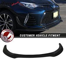 This is a community where users can submit questions, reviews, and general we welcome users to post pictures of their corolla as well as any modifications or enhancements! New Corolla Se Xse 17 18 Custom Front Bumper Lip Spoiler Fiberglass 2pcs Rainbowlands Lk