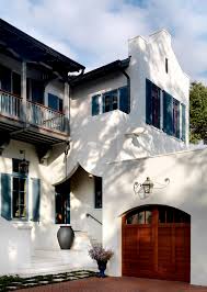 If the roof has a magenta cast finishing the siding with a blue tinged gray paint provides a subtle tie in to the blue element within the tiles. Clay Roof Tiles House Design Novocom Top