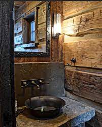 A similar style to this would be shabby chic bathrooms. My Future Cozy 1 2 Bath Rustic Bathroom Designs Cabin Bathrooms Cabin Decor