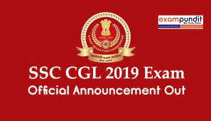 Ssc Cgl 2019 Exam Notification Official Announcement Out Announcement Exam Official