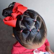 Pin By Alejandra Ruiz Silva On Little Girls Hairstyles Rubber Band Hairstyles Hair Styles Kids Hairstyles