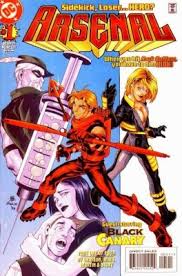 Arsenal aka roy harper is the 1st sidekick to green arrow (speedy) later to take the mantle as red arrow. Arsenal Issue 1 Dc Comics