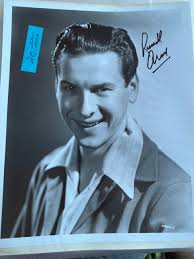 RUSSELL ARMS, singer, autograph