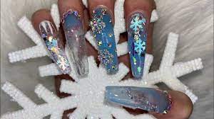 Simple design does not mean. Christmas Nails Tutorials Acrylic Nails Tutorial Color Acrylic Nails Tutorial Youtube