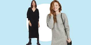 Coupe regular 53% acrylique 37% polyester sheyla mesure 1m72 et porte une taille eu 34/36. Robe Pull Tendance 30 Modeles Pour L Hiver Cosmopolitan Fr