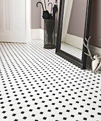Shapes Octagon Matt White Black Dot Mosaic Topps Tiles White Mosaic Tiles Octagon Tile White Mosaic Floor