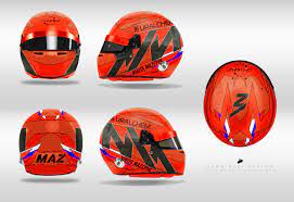 Nikita mazepin helmet 2020 indeed recently has been sought by consumers around us, maybe one of you personally. Nikita Mazepin F2 2019 Helmet Design On Behance