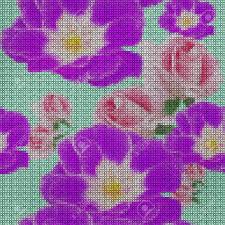 This fun craft is sometimes referred to as counting cross stitching because the pattern requires the embroiderer to carefully count the number of. Illustration Cross Stitch Rose Rose Flower Texture Of Flowers Stock Photo Picture And Royalty Free Image Image 123451593