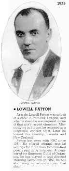 William Lowell Patton (1893-1961)