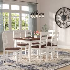 Seemed flimsy at first until the seats were screwed on and that gave the chair frames strength. 60 Inches Kitchen Dining Room Sets You Ll Love In 2021 Wayfair