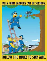 Safetyemporium Com The Simpsons Safety Posters Safety Posters Workplace Safety Health And Safety Poster