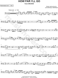 Sheet music arranged for piano/vocal/chords, and singer pro in e major (transposable). Moana How Far I Ll Go Sheet Music Epic Sheet Music