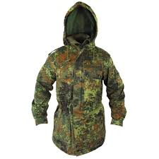 German Flecktarn Parka With Liner