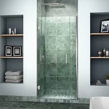 Unidoor 36 30 Inch Shower Door With 6 Stationary Panel Frameless Shower Doors Shower Doors Frameless Shower